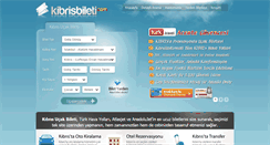 Desktop Screenshot of kibrisbileti.com