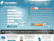 Tablet Screenshot of kibrisbileti.com